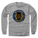 Mens Long Sleeve Heather Gray
