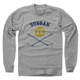 Mens Long Sleeve Heather Gray