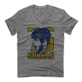 Mens Men's V-Neck Heather Gray