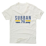 Mens Men's V-Neck Ivory