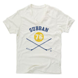 Mens Men's V-Neck Ivory