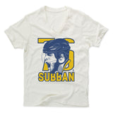 Mens Men's V-Neck Ivory
