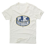 Mens Men's V-Neck Ivory