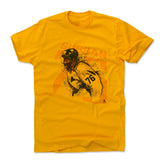 Mens Cotton T-Shirt Gold