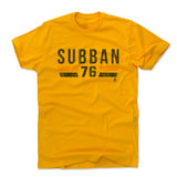 Mens Cotton T-Shirt Gold