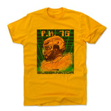 Mens Cotton T-Shirt Gold
