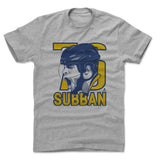 Mens Cotton T-Shirt Heather Gray