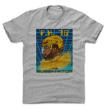 Mens Cotton T-Shirt Heather Gray