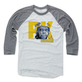 Mens Baseball T-Shirt Heather Gray / Ash