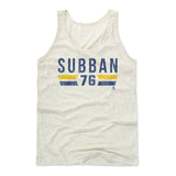 Mens Men's Tank Top Oatmeal