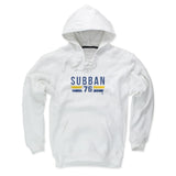 Mens Lace Hoodie White