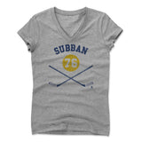 Womens Women's V-Neck Athletic Gray
