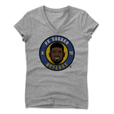 Womens Women's V-Neck Athletic Gray