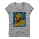 Womens Women's V-Neck Athletic Gray