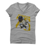 Womens Women's V-Neck Athletic Gray