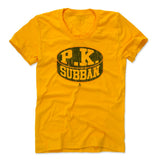 Womens Women's Scoop Neck Gold