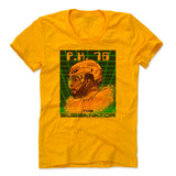 Womens Women's Scoop Neck Gold