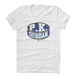 Womens Women's Scoop Neck White