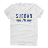 Womens Women's Scoop Neck White