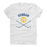 Womens Women's Scoop Neck White