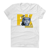 Womens Women's Scoop Neck White