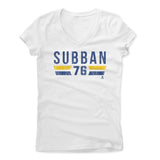Womens Women's V-Neck White
