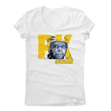 Womens Women's V-Neck White