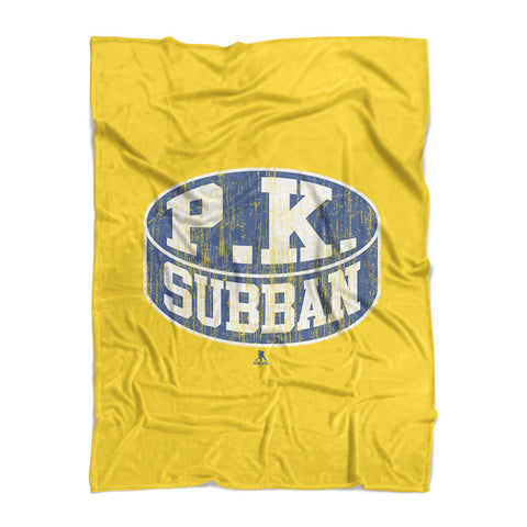 Fleece Blanket Yellow