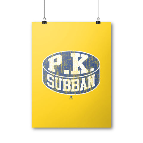 Poster Yellow